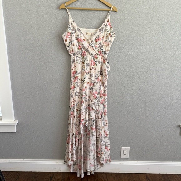 Altar'd State Avani High Low Wrap Maxi Dress NWT Size Small - Picture 1 of 8